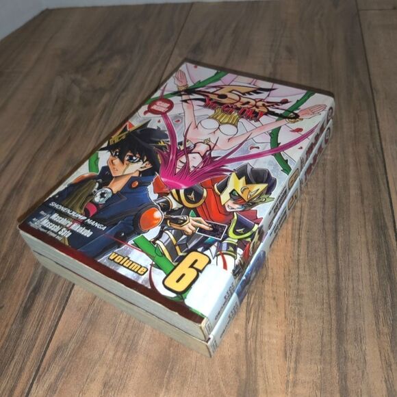 Shonen Jump Manga Yu-Gi-Oh 5D'S Comicbook Volume 5 & 6 By Masahiro Hikokubo - Picture 1 of 6